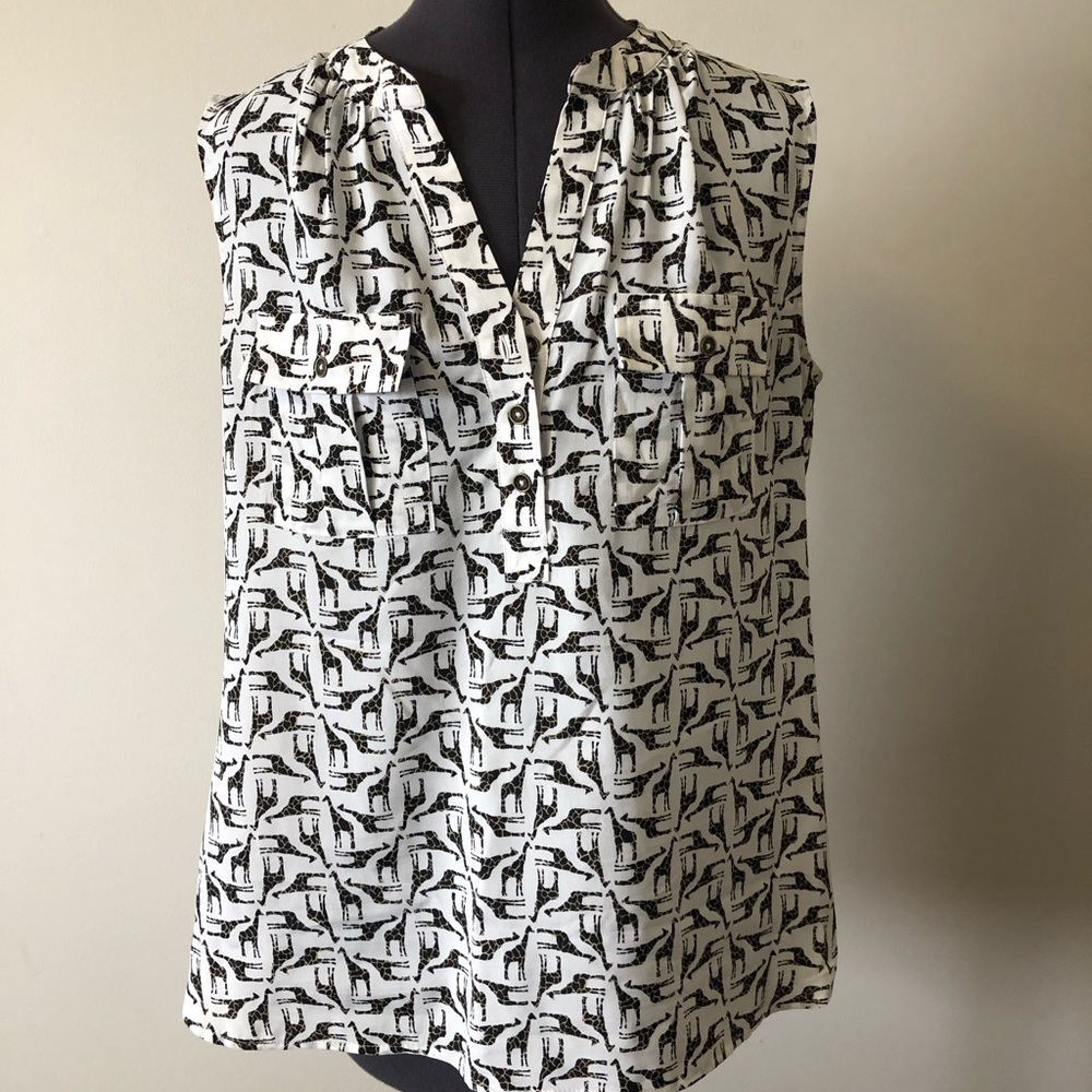 2 FOR $12 // Giraffe print top